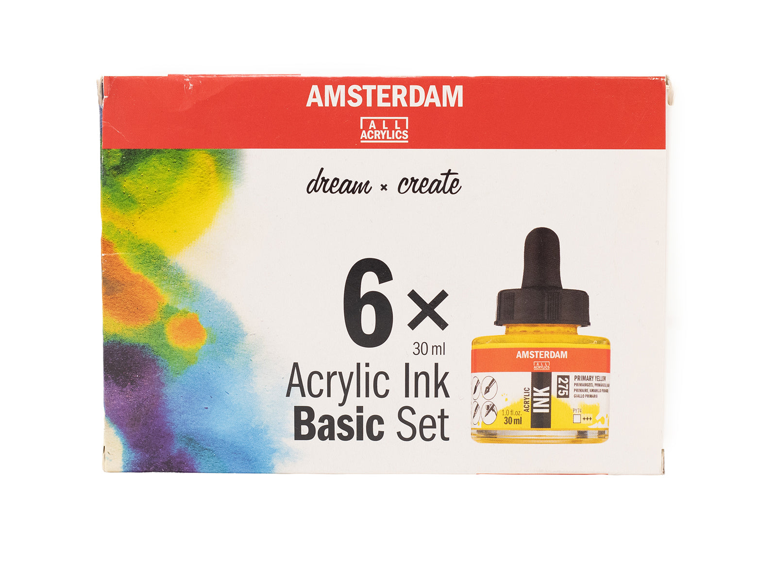 Amsterdam Acrylic Ink Basic Set of 6