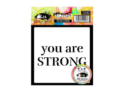 Visible Image You Are Strong Stencil
