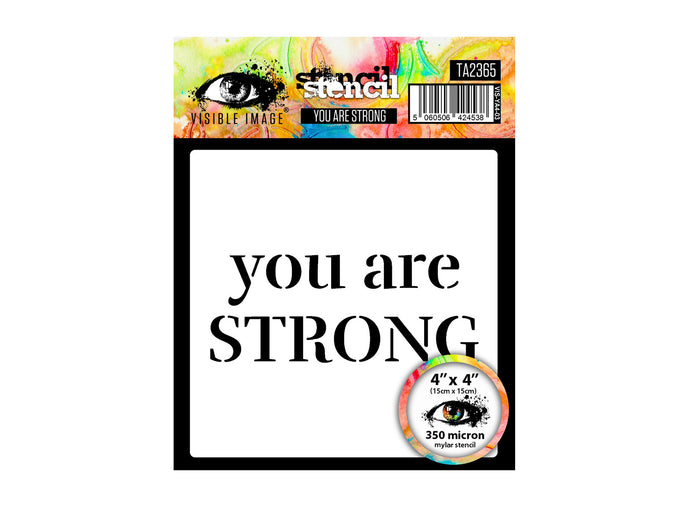 Visible Image You Are Strong Stencil