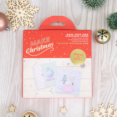 Make Christmas Kit - Card Making Kit - Winter Wonderland - 10pk