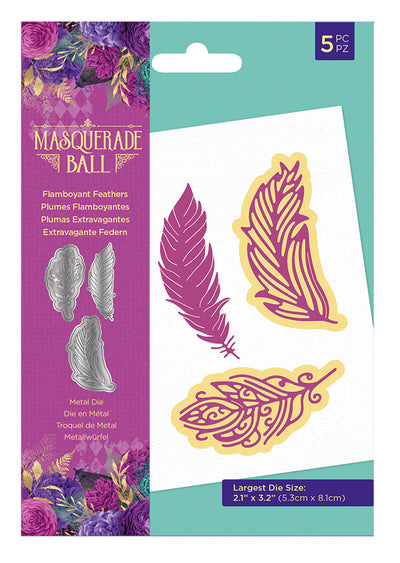 Masquerade Ball Die - Flamboyant Feathers