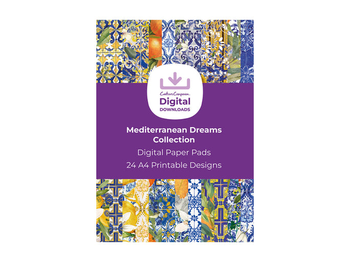 Mediterranean Dreams Collection - Digital Paper Pad