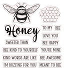 Honeysuckle Collection Stamp & Die - Sweet Honey Bee