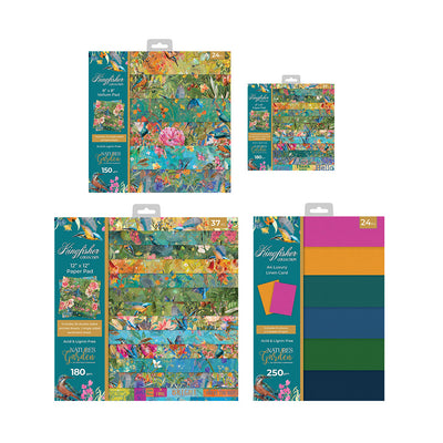 Nature's Garden Kingfisher Paper & Card Collection
