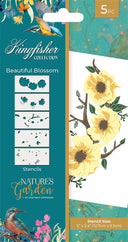 Nature's Garden - Kingfisher Collection - Stencils - Beautiful Blossom