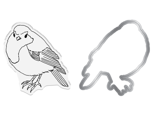 Nature's Garden - Thankful & Blessed - Stamp and Die - Rosy Robin