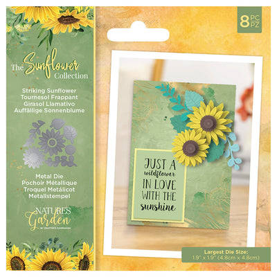 Nature's Garden Sunflower Collection Die - Striking Sunflower
