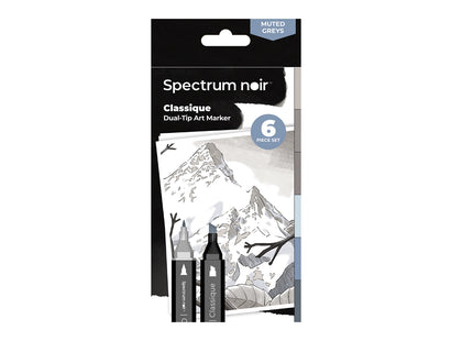 Spectrum Noir-Classique 6pc-Muted Greys