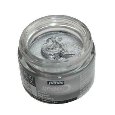 Pebeo Gilding Wax Silver - 30ml pot