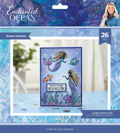 Sara Signature Enchanted Ocean Stamps, Stencils & Embossing Folders Selection