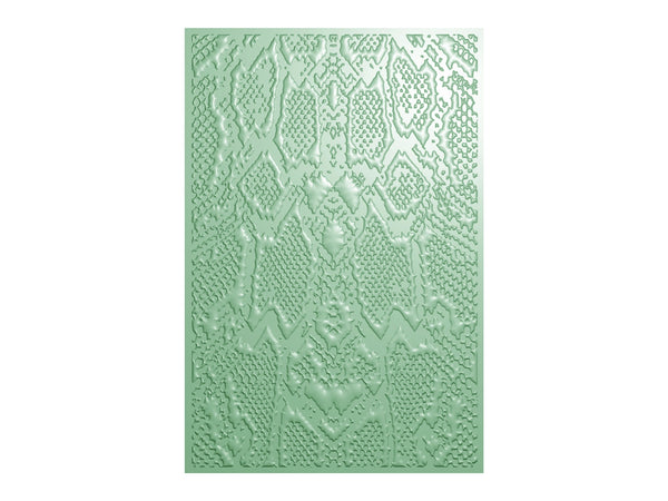 Sara Signature Royal Jungle 3D 4” x 6” Embossing Folder - Snake Print
