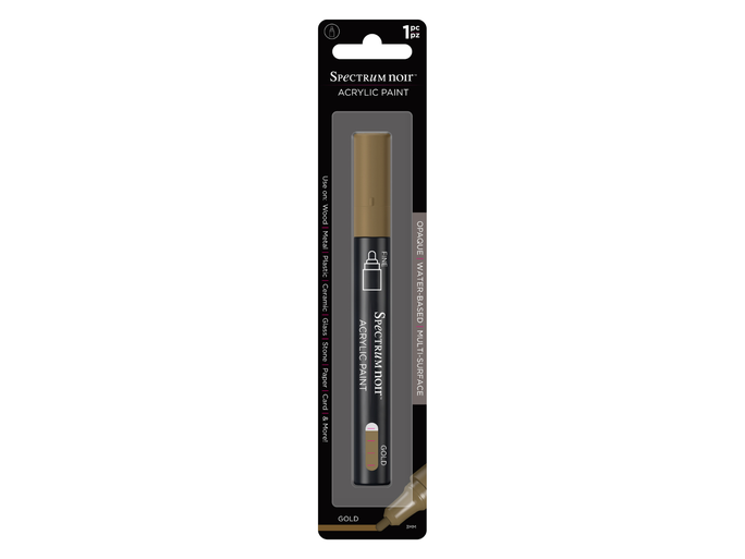 Spectrum Noir Acrylic Paint Marker-Gold