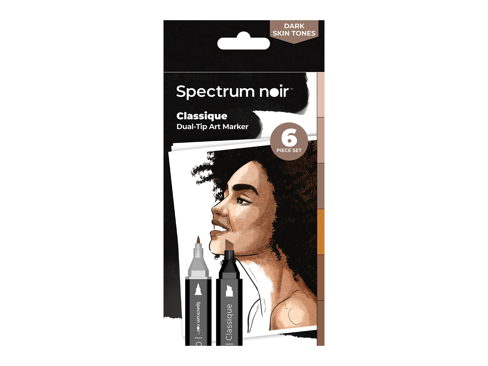 Spectrum Noir-Classique 6pc-Dark Skintones