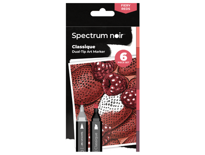 Spectrum Noir-Classique 6pc-Fiery Reds
