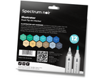 Spectrum Noir-Illustrator 12pc-Coastal Seascape