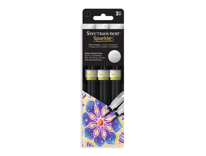 Sparkle by Spectrum Noir (3pk) - Clear Overlay