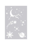 Cosmic Collection Stencil Set - Starry Night