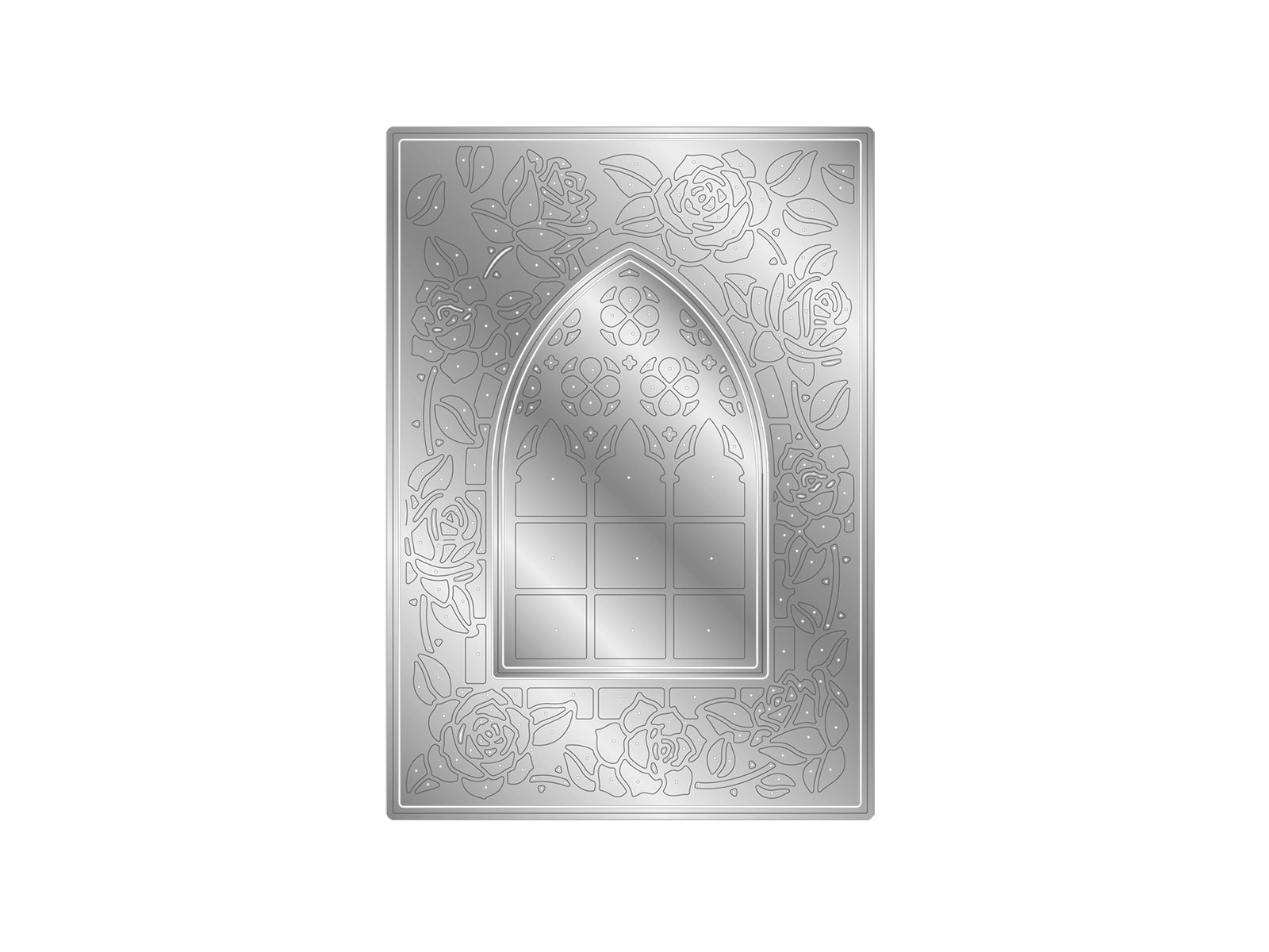 Sara Signature Thorn & Bloom Metal Die Create-a-Card - Window of Blooms