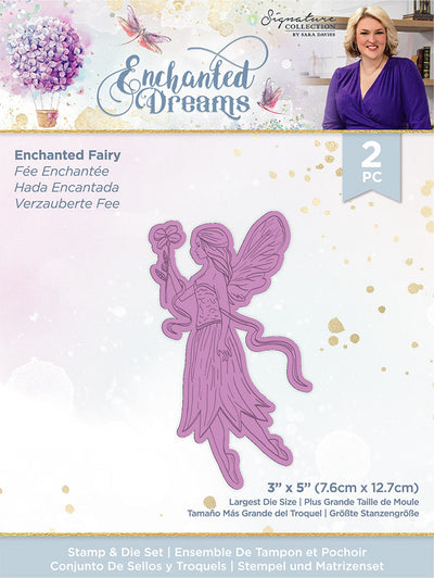 Sara Signature - Enchanted Dreams - Stamp & Die Set - Enchanted Fairy