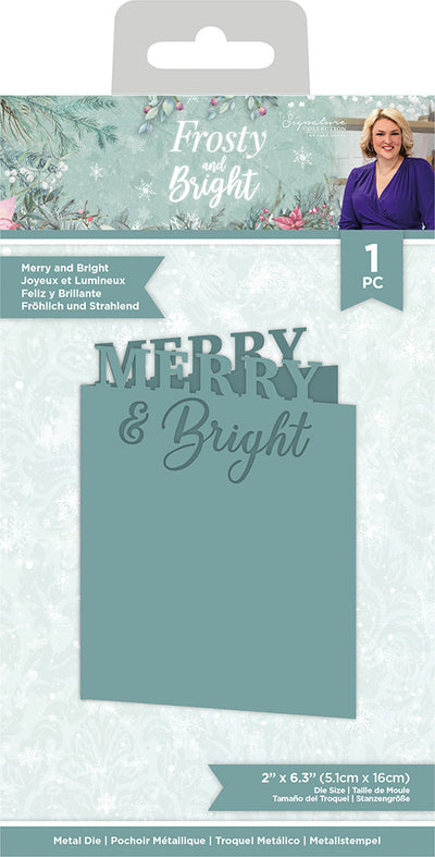 Sara Signature Frosty and Bright Die - Merry & Bright
