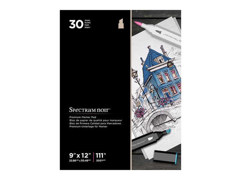 Spectrum Noir 9x12 Premium Marker Paper Pad