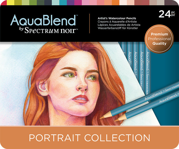 Spectrum Noir Aquablend 72 Pencil Collection -Crafters Companion UK