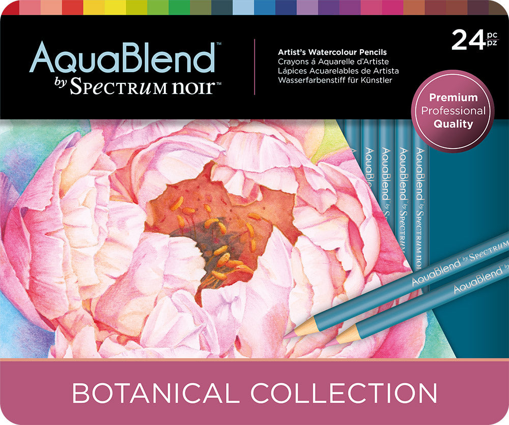 Spectrum Noir Aquablend Pencils (24PC) - Botanical – Crafters Companion UK