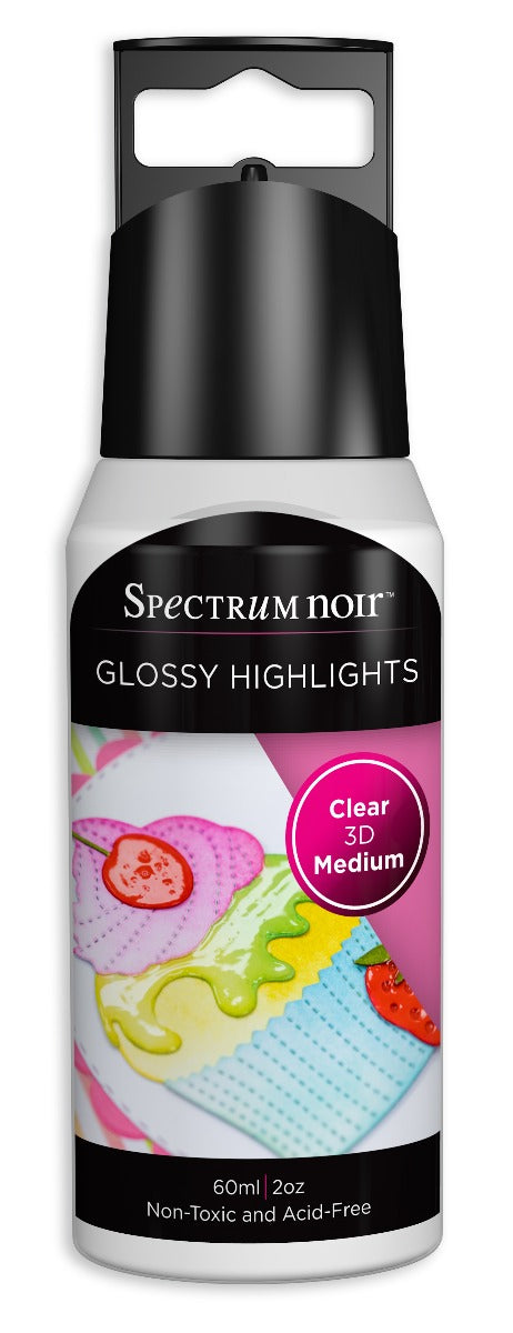Spectrum Noir Glossy Highlights-Clear 60ml
