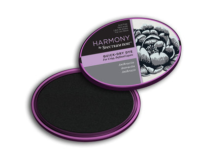 Spectrum Noir Harmony Quick-Dry Dye Inkpad - Anthracite