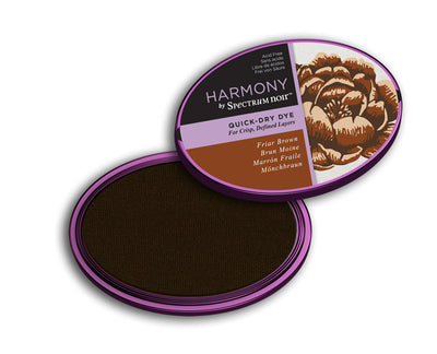 Spectrum Noir Harmony Quick-Dry Dye Inkpad - Friar Brown