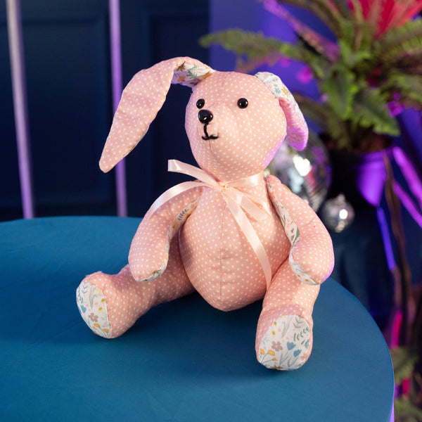 Threaders - Floral Bunny Teddy Bear Kit