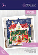 Threaders Gingerbread House Advent Calendar Panel Kit
