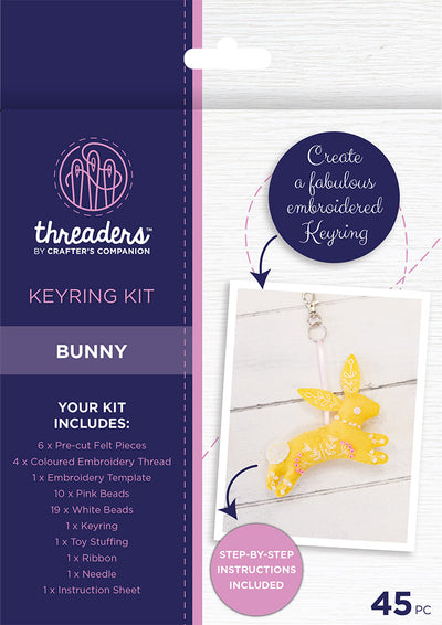 Threaders - Keyring Kit - Bunny