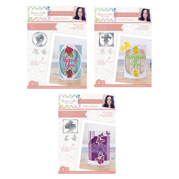 Sharon Callis Stamp & Die 3pk Selection