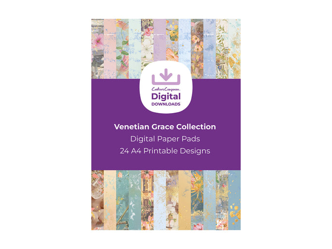 Venetian Grace Collection - Digital Paper Pad