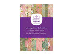 Vintage Rose Collection - Digital Paper Pad