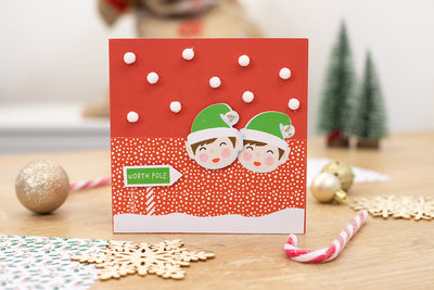 Violet Studios Make Christmas Kit - Card Making Kit -  Traditional Christmas