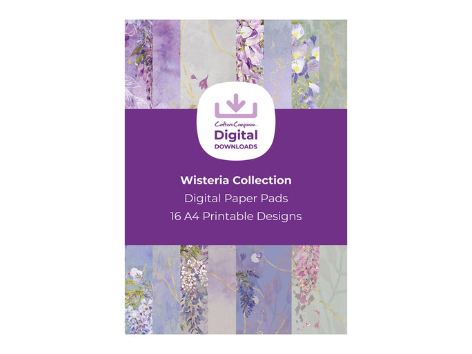 Wisteria Collection - Digital Paper Pad