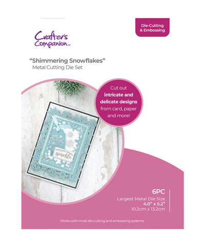 Crafter’s Companion Christmas Nesting Die - Shimmering Snowflakes