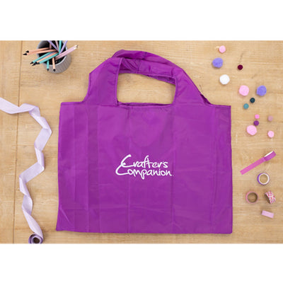 Crafter’s Companion – Foldaway Shopping Bags - Purple Cheetah