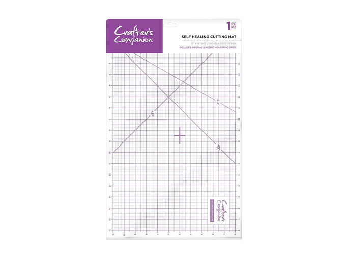 Double-Sided Self Healing Cutting Mat 12" x 18"