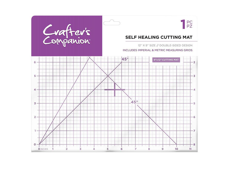 Double-Sided Self Healing Cutting Mat 9" x 12"