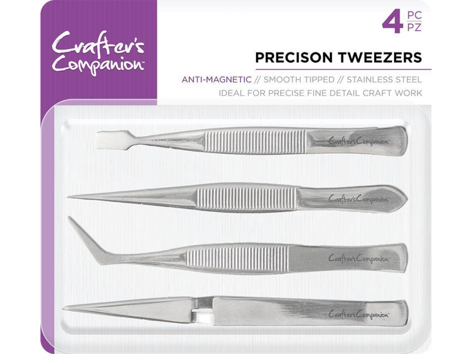 Precision Tweezers 4 Pack