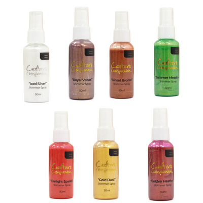 Crafter's Companion Shimmer Spray Selection