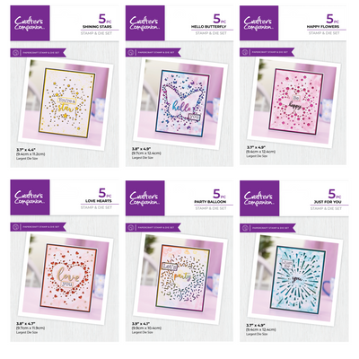 Crafter's Companion Confetti Cut In Dies Collection