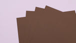 Arden Creative Studio Premium Cardstock Coffee Bean Brown 12" x 12" - 20 Pack