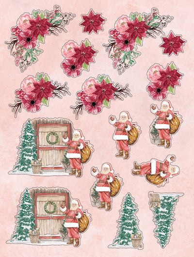 Crafters Companion 3D Topper Pad - Traditional Christmas