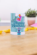 Sharon Callis Crafts - Stamp and Dies - Happy Birthday