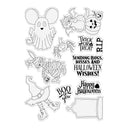 All Hallows Eve Clear Acrylic Stamps - Boo to you